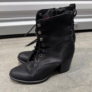 American Rag Black Lace-Up Boots